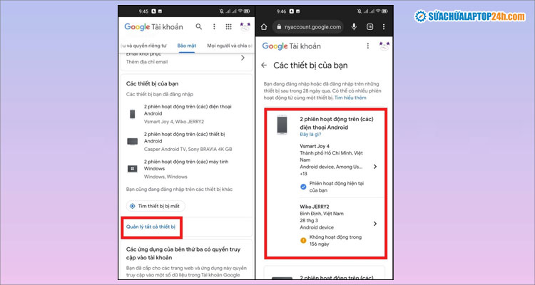 Đừng quên thay mật khẩu ngay sau đó!