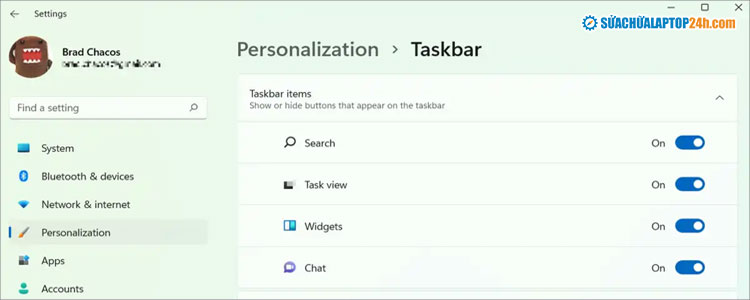 Tắt các ứng dụng không sử dụng để dọn dẹp Taskbar