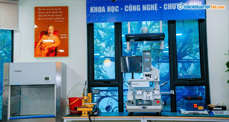 Máy đóng chip thế hệ mới phục vụ sửa chữa bo mạch nhanh và chính xác