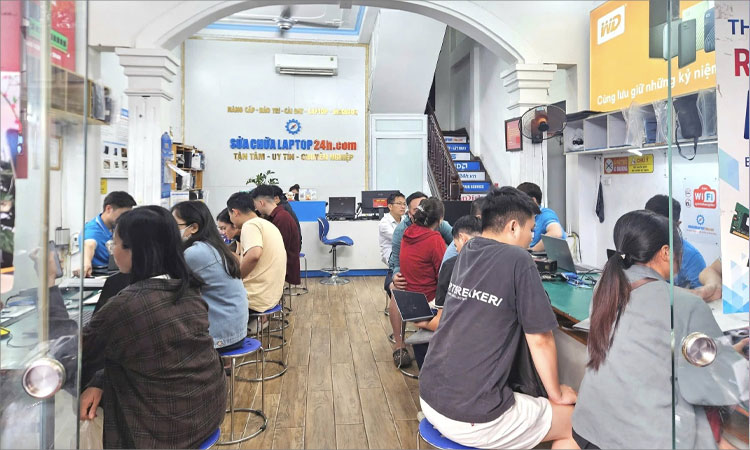 Các chi nhánh được đồng bộ cơ sở vật chất cùng toàn hệ thống