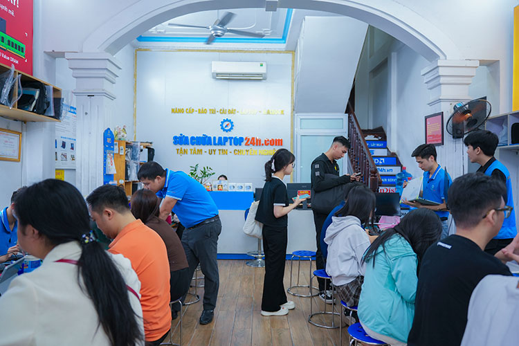 Sửa chữa Laptop 24h là địa chỉ sửa máy tính quận Đống Đa uy tín, lâu đời