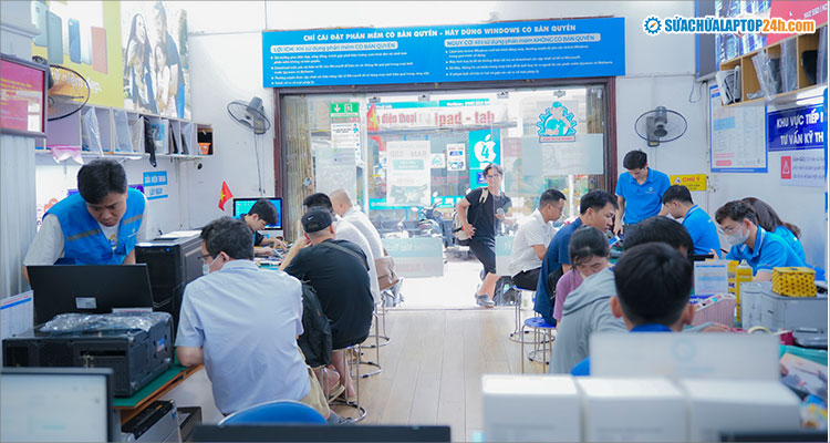 Sửa chữa Laptop 24h là địa chỉ sửa máy tính quận Đống Đa tin cậy của nhiều khách hàng