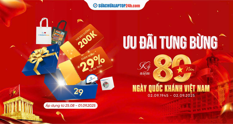 Khuyến mãi 80 năm Quốc Khánh Việt Nam