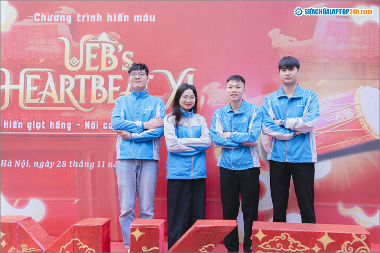 Sửa chữa Laptop 24h checkin tại sự kiện UEB’s Heartbeat XI