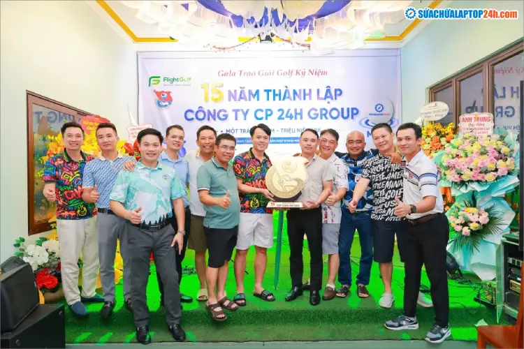 Gala lễ trao giải Golf Kỷ niệm 15 năm thành lập 24h Group