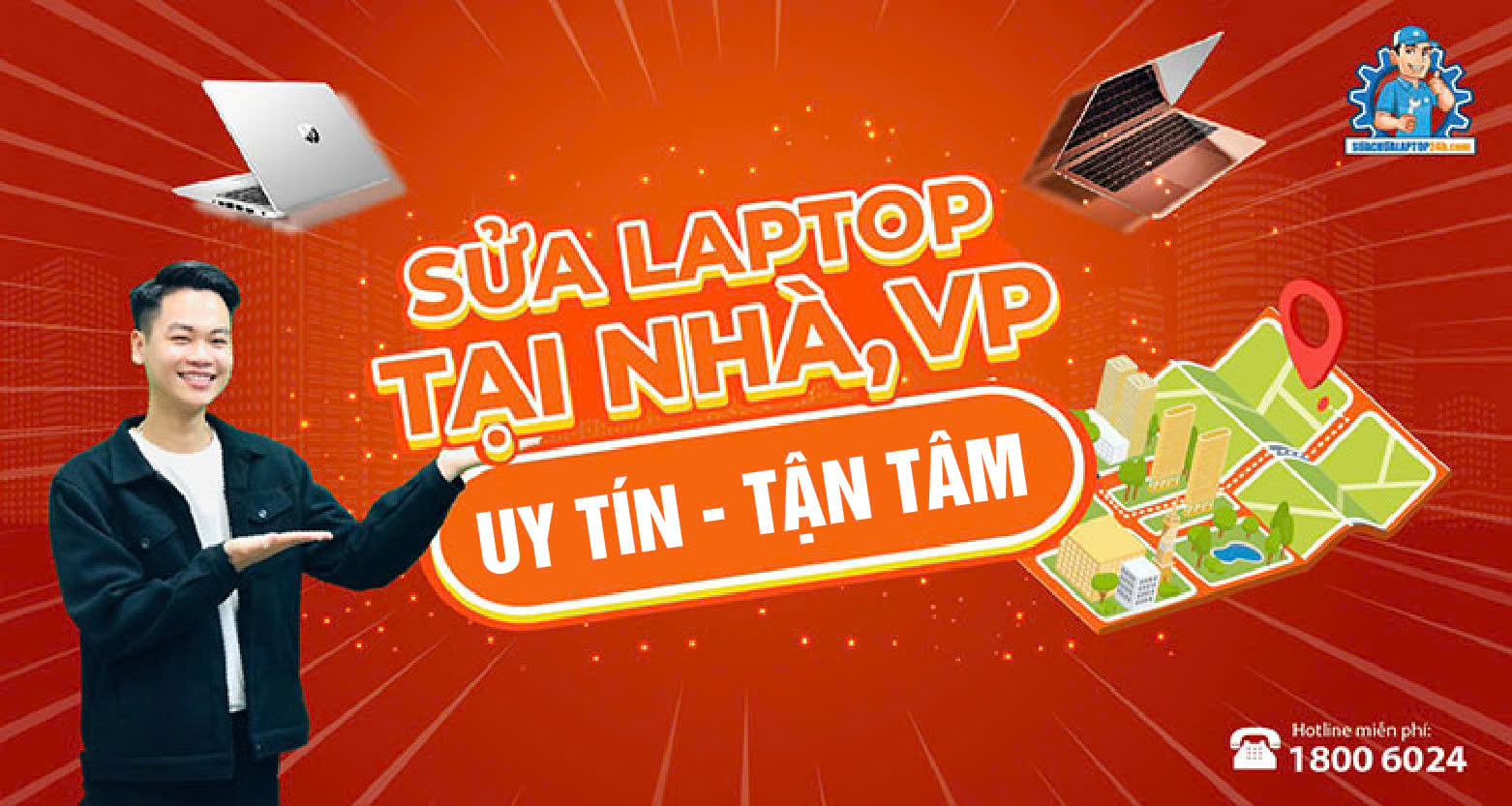 Dịch vụ sửa chữa laptop, PC, máy in tại nhà uy tín