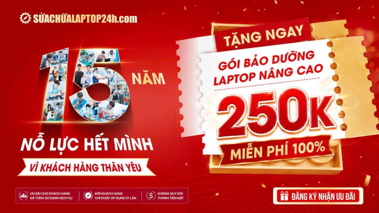 Ưu đãi 15 Năm Nỗ Lực Vì Khách Hàng Thân Yêu