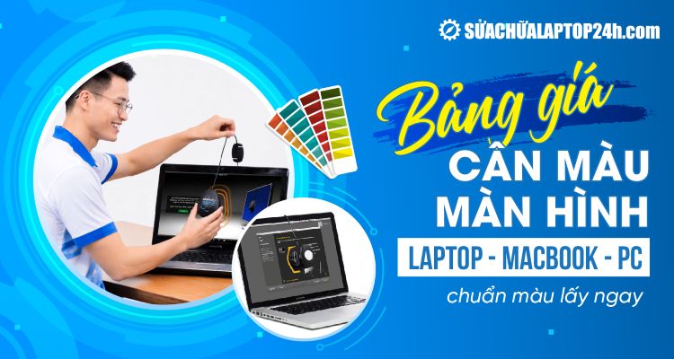 Dịch vụ cân màu chuẩn, lấy ngay
