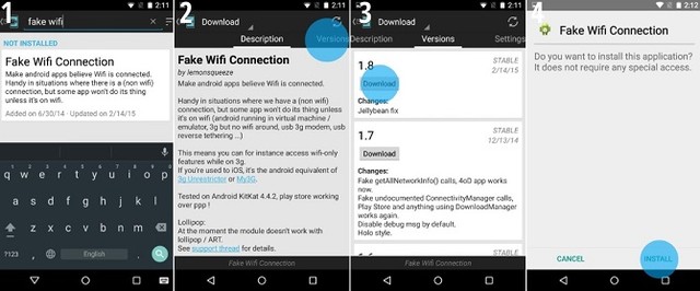 Cách "fake"mạng Wi-Fi dành cho ứng dụng Android