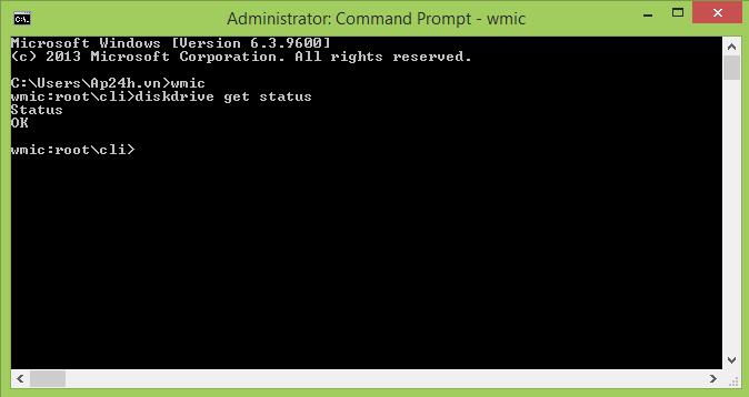 cách kiểm tra tình trạng sức khỏe ổ cứng