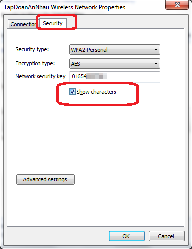 Tìm lại và thay đổi mật khẩu Wifi trên Windows 7, Windows 8