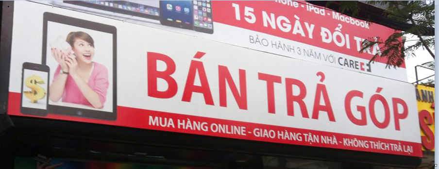 bạn có nên mua laptop, iphone tra góp