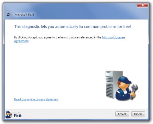 Giải pháp bảo vệ Pin laptop nhờ Microsoft Fix It từ Windows