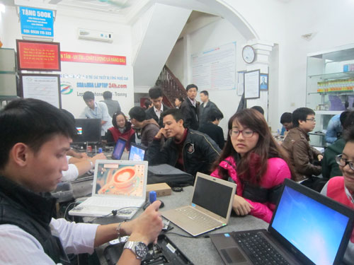 Sửa laptop uy tín, lấy ngay