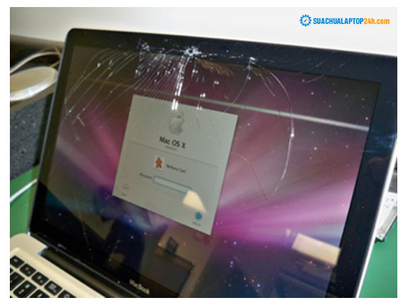 Macbook pro screen is broken