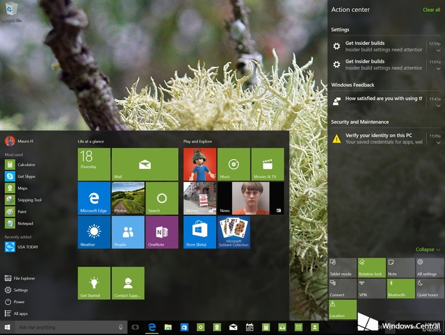 Bản build Windows 10 mới: Trình duyệt Edge đã hỗ trợ Miracast