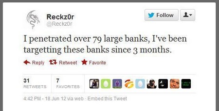 Hacker tuyên bố có thông tin khách hàng của một loạt ngân hàng lớn 