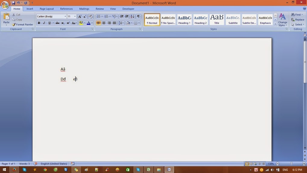 Bàn phím gõ tiếng việt như chữ "d" thì lại hiện "dđ"