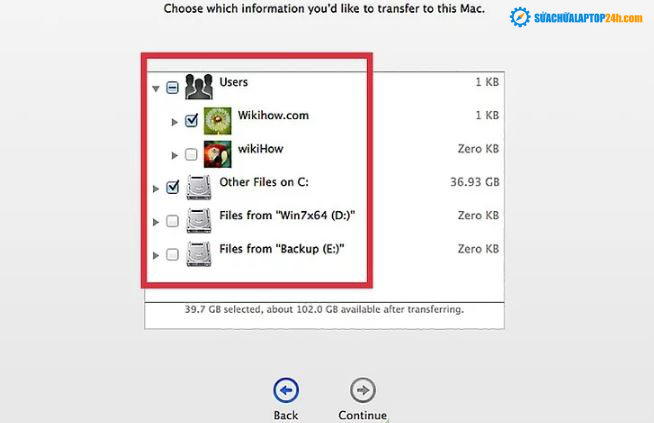 Cách chia sẻ dữ liệu từ PC sang Macbook sử dụng các ứng dụng chia sẻ dữ liệu 