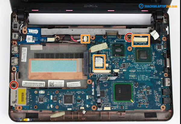 Dell laptop motherboard failure