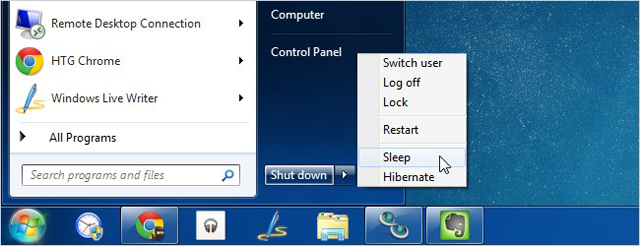 Sử dụng chế độ nào để tắt máy tính: shutdown, sleep hay Hibernate?