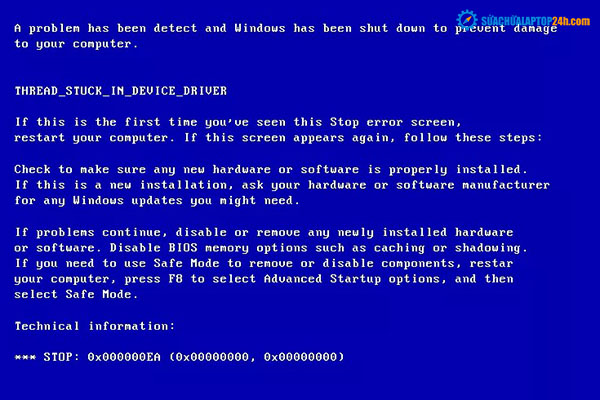Cách Sửa Lỗi Màn Hình Xanh Cho Laptop Sử Dụng Windows 7