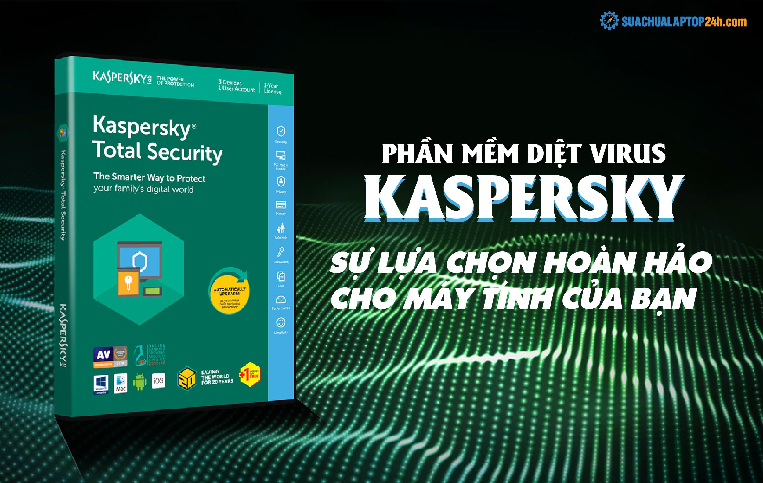 Phần mềm diệt virus Kaspersky