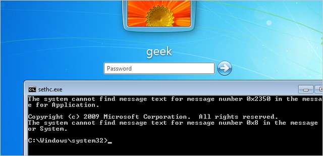 Cách Reset lại mật khẩu đăng nhập trên Windows
