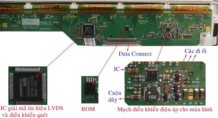 ROM màn hình LCD laptop