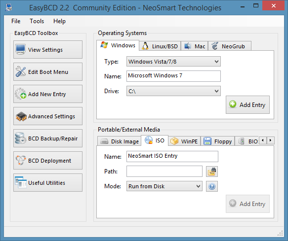 Thiết lập Boot từ tập tin ISO cho máy tính