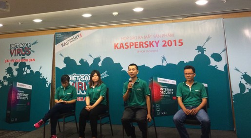 Bộ 3 sản phẩm diệt vi rút phiên bản 2015 của Kaspersky ra mắt