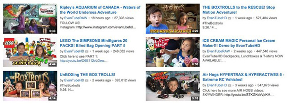 tại sao cậu bé 8 tuổi kiếm được 1,3 triệu usd chỉ trong một năm với youtube?