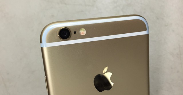 Dải nhựa trên iPhone 6/6 Plus dễ “bị nhuộm”