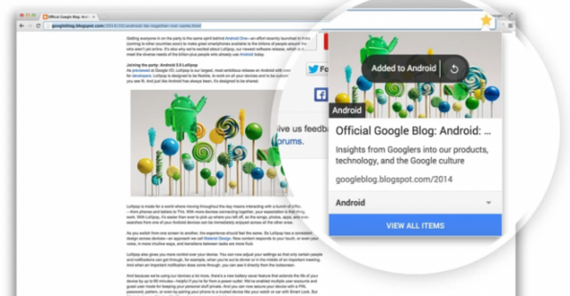 Google giới thiệu tiện ích bookmark mới cho Chrome