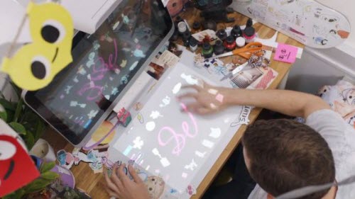 HP giới thiệu máy tính bàn phím cảm ứng HP Sprout