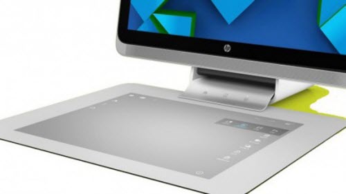 HP giới thiệu máy tính bàn phím cảm ứng HP Sprout