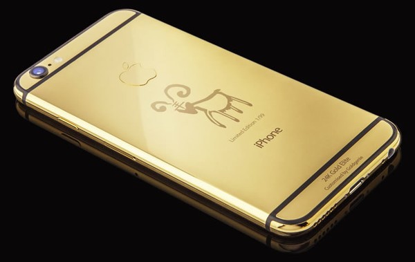 Ra mắt iPhone 6 mạ vàng 24K phiên bản "Năm Con Dê"