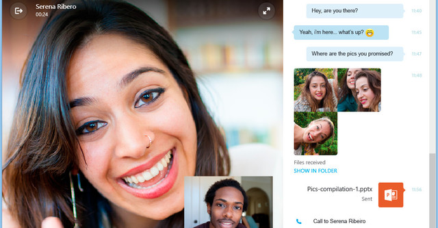 Skype cho Windows và OS X cập nhật giao diện mới