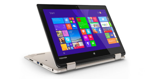 Toshiba ra mắt MTXT chạy Windows 8.1 có thể lật 360 độ