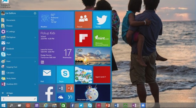 Windows 10 Tech Preview đạt mức gần nửa triệu người sử dụng mỗi ngày